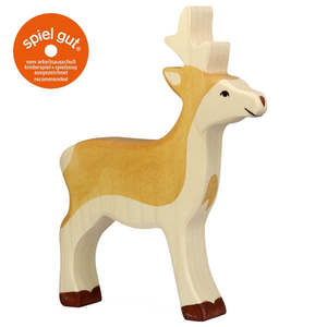 Montessori Toys: Holztiger Wooden Animal | Deer Roe Buck