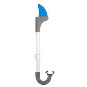 Pirates Arghhh: Shark Bite Shark Fin Snorkel - Misty Blue Grey