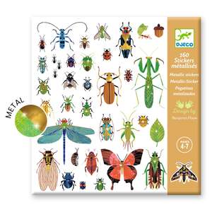 Newest: Djeco Stickers | Bugs 160pc