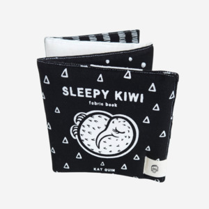 Bath Cloth Books: Kuwi Baby Fabric Book | Sleepy Kiwi