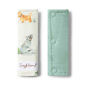 Snuggle Hunny: Pram Strap Cover | Dog Park