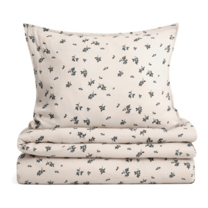 Winter: Blackberry Muslin Bedset - Single