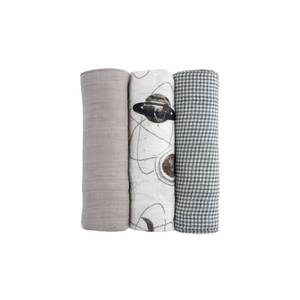 Little Unicorn 3pk Cotton Muslin Swaddle | Planetary