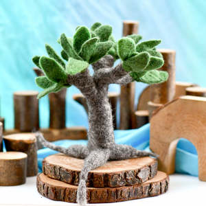 Montessori Toys: Felt Toy Seasonal Tree - Summer