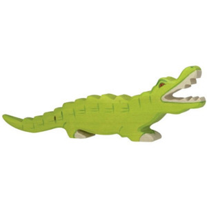 Montessori Toys: Holztiger Wooden Animal | Crocodile