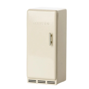 Newest: Maileg Furniture MOUSE - Fridge + Groceries Off White