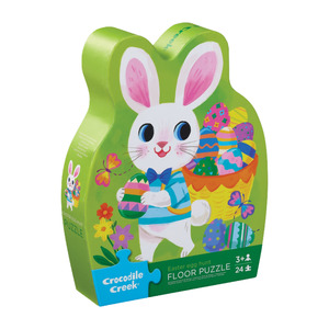 Crocodile Creek Jigsaw | 24pc Puzzle | Easter Bunny Egg Hunt