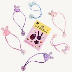 Gift Tween: No Nasties Bobbles Elastics Set | Easter Bunny