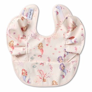 Snuggle Bib Waterproof | Mermaid Frill
