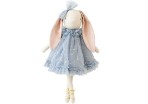 Easter: Alimrose Bunny | Belle Bunny | 48cm Grey Gold