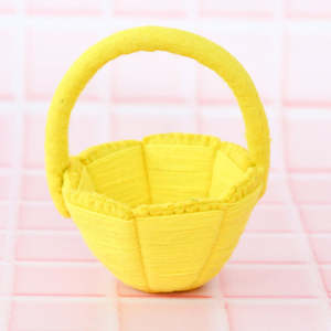 Easter: Easter Egg Hunt Basket Petite | Yellow