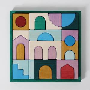 Montessori Toys: Grimm's Building Set Floors | Tiny Art Collection