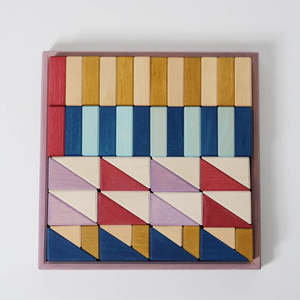 Montessori Toys: Grimm's Building Set Rhythm | Tiny Art Collection