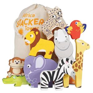 Newest: Le Toy Van Stacker Tower and Bag | Africa