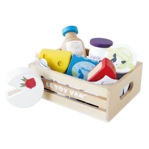 Le Toy Van Market Crate | Cheese + Dairy