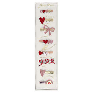 Valentines Collection: Meri Meri Hair Clips | Valentines