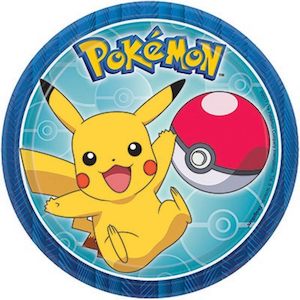 Plates: Pokemon Lunch Plates