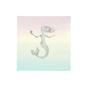 Mermaid: We Heart Mermaids Napkins