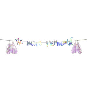 Mermaid: We Heart Mermaids Garland