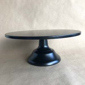 Last Minute Party: Black Cake Stand - Short (For Hire)