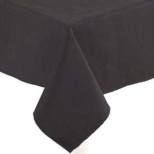 Black Linen Table Cloth (For Hire)