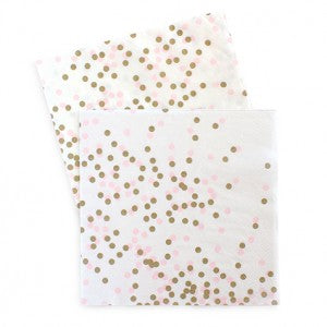 Party Supplies: Confetti Paper Napkins