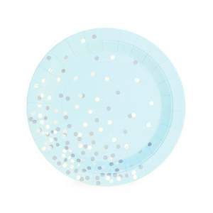 Party Supplies: Confetti Dessert Plates