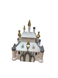 Kids Birthday Party Hire: White Disney Princess Castle (For Hire)