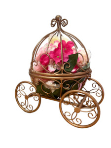 Kids Birthday Party Hire: Princess Carriage Table Decoration (For Hire)