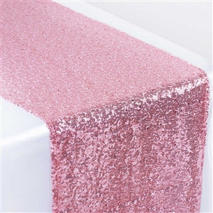 Wicked Birthday Party: Pink Sequin Table Runner (For Hire)