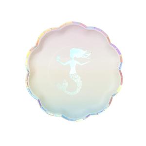 We heart Mermaid Paper Plates (12 Pack)