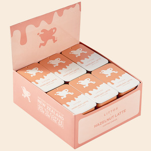 Frontpage: Hazelnut Latte x 24 Tins Coming Soon