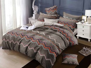 Products: BRAND NEW 3P DUVET COVER SET easy care, wrinkle free