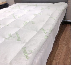 Products: 1550 Gsm White Feathers Mattress Topper Bed