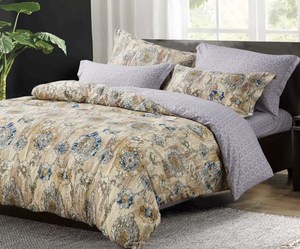 1000 TC DUVET COVER SET with OXFORD PILLOW CASES