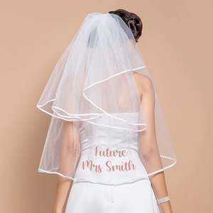 Lively Co Exclusive: Personalised White Veil NEW