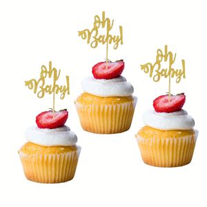 Oh Baby Cupcake Toppers 12 pack
