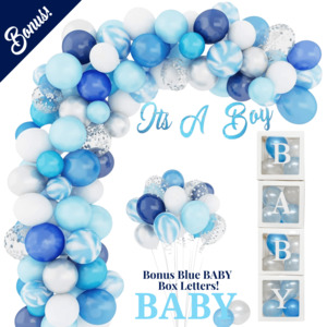 It's A Boy Baby Shower Mega Bundle