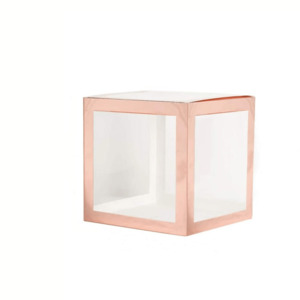 Balloon Box Rose Gold - Single Box