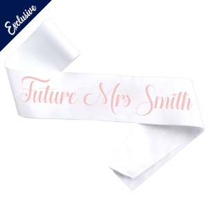 Personalised Satin Sash