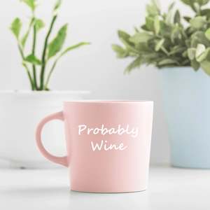 Inappropriate Gifts: Vinyl Decal Sticker: Probably Wine