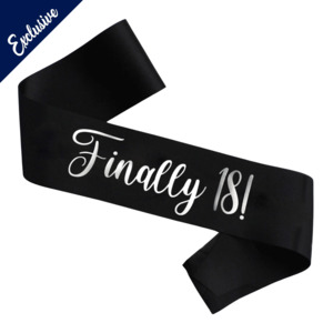 Lively Co Exclusive: Finally 18! Sash