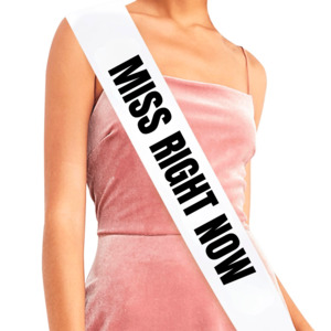 "Miss..." Statement Sash - Preset or Personalised