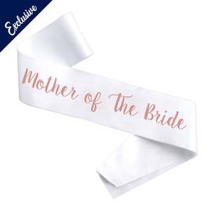 Mother of the Bride Sash