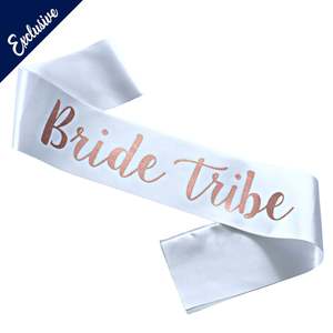 Bride Tribe Sash