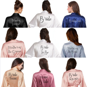 Bridal Party Satin Robes