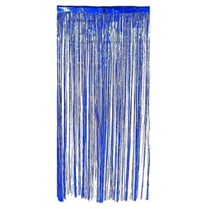 Tassels: Tassel Curtain Blue