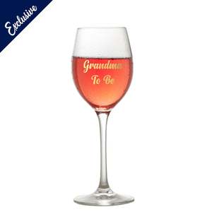 Glass Decals: Grandma To Be Decal Vinyl Sticker