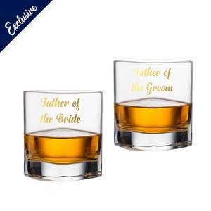 Father of the Bride & Father of the Groom Decal Vinyl Stickers