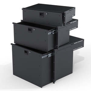 19 Racking 1: Penn Elcom - R2292-18-4UK - 4U Rack Drawer 18" Deep.